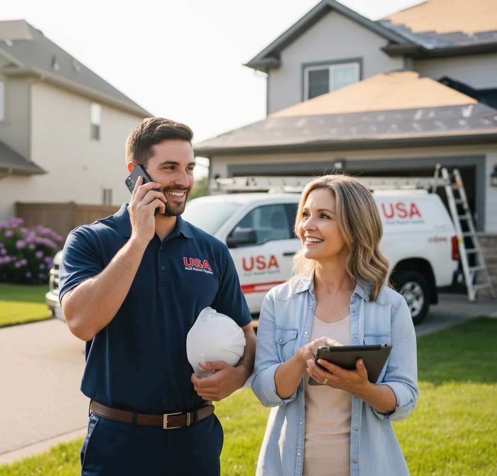USA Roof Repair Experts customer support in Rancho Cordova